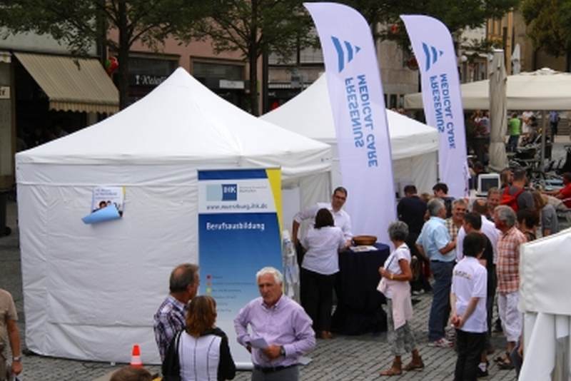 Faltpavillon Gewerbe und Promotion