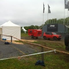 Faltzelt für JEEP auf der Allrad in Bad Kissingen